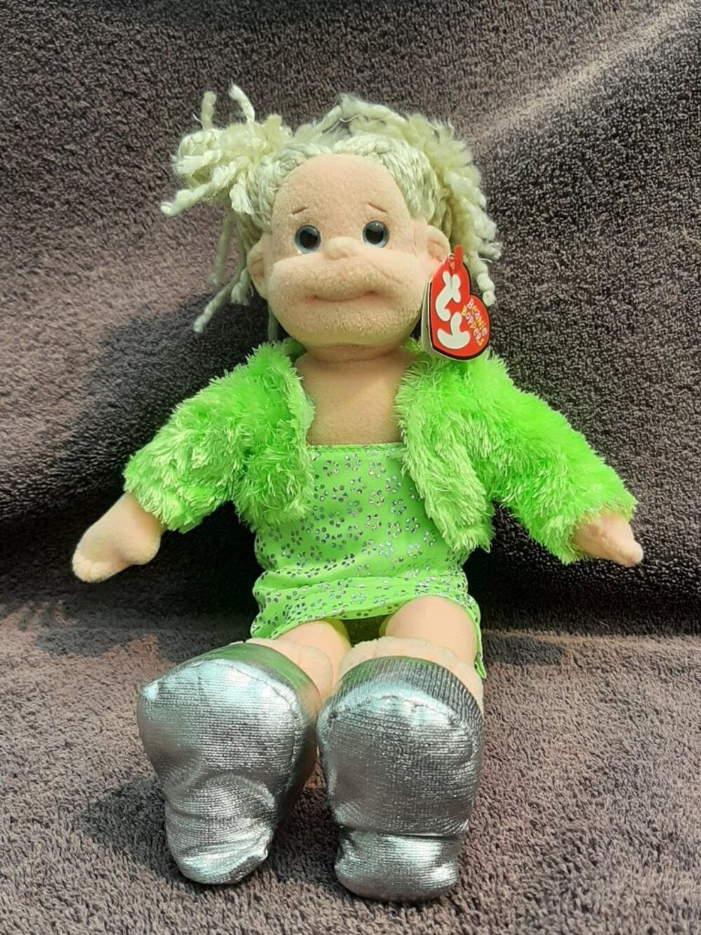 Ty Beanie Boppers 2001 Glitzy Gabby